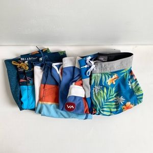 Boys Swimsuits. Billabong. O’Neill. RVCA. Vans
